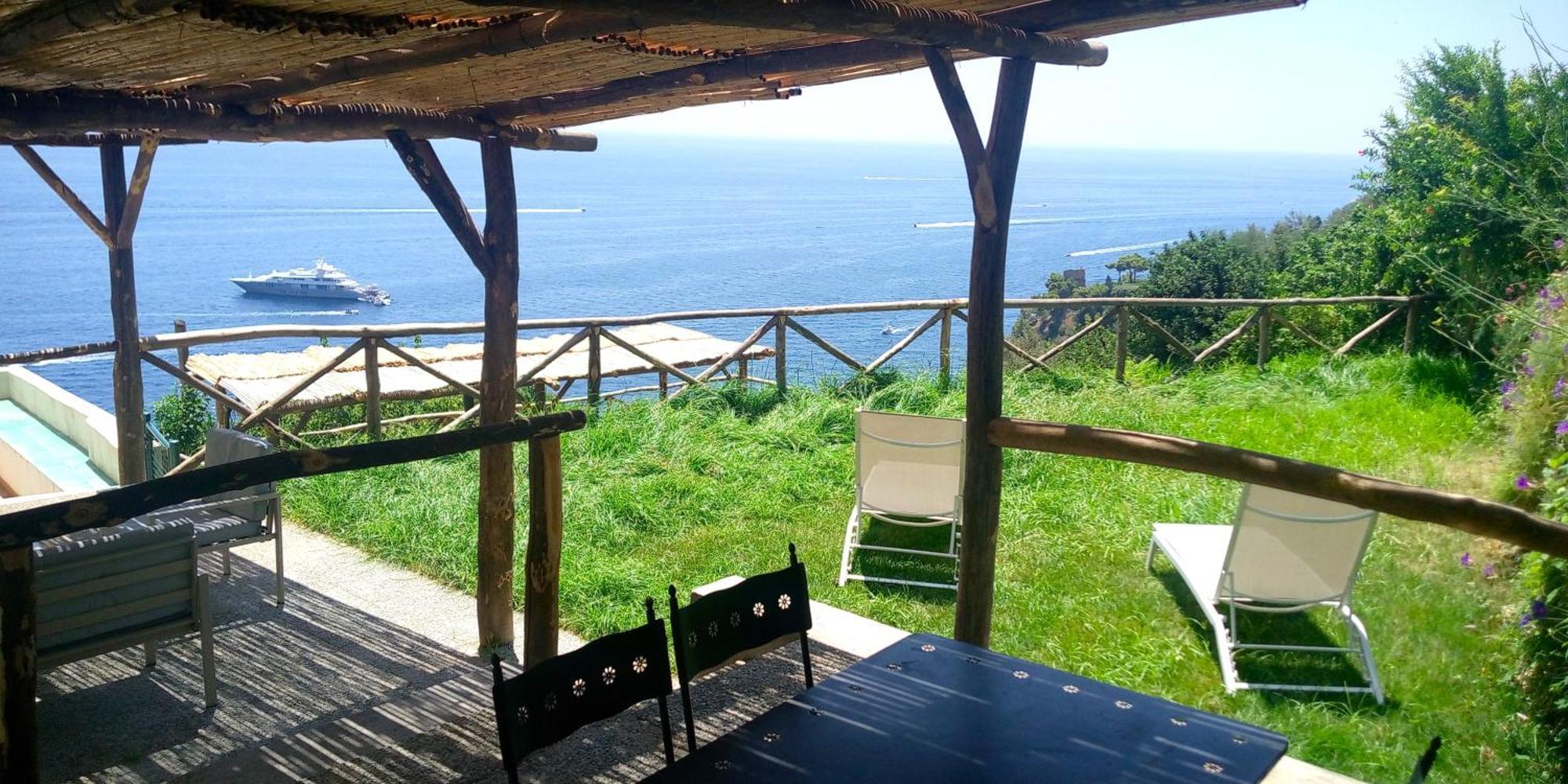 Ferienwohnung Sea Breeze House Amalfi Exterior foto