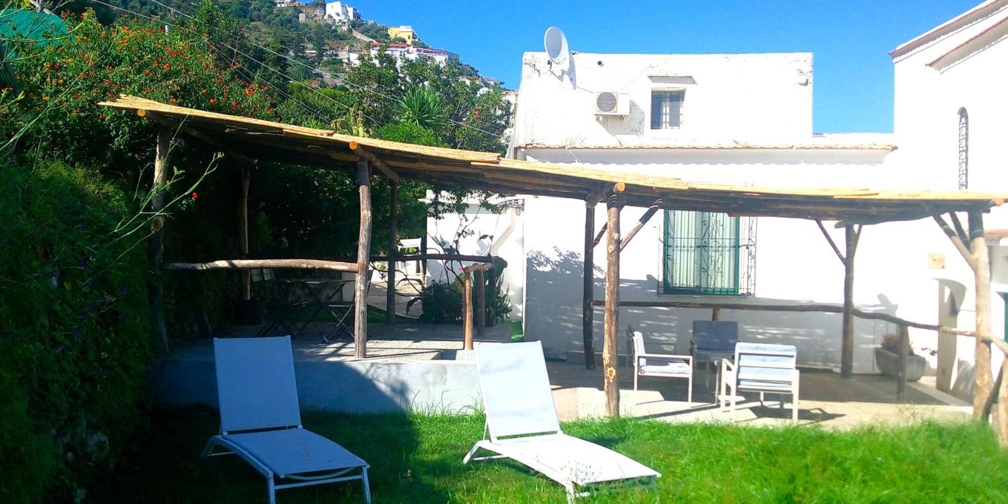 Ferienwohnung Sea Breeze House Amalfi Exterior foto